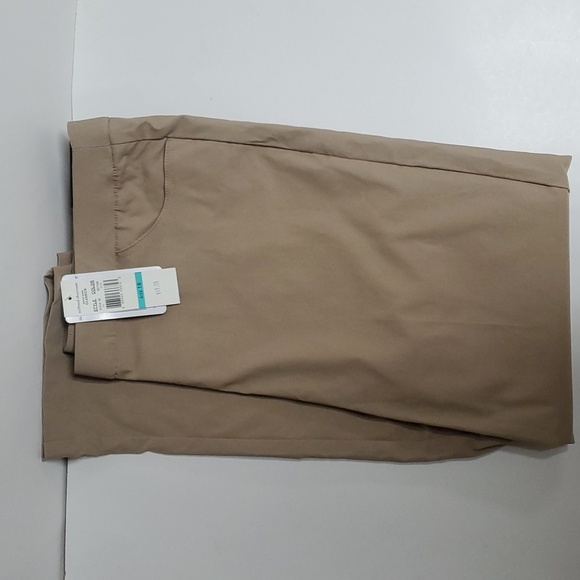 NWT Alfred Dunner Womens Plus-Size Classic Allure Fit Tan Pants Size 16 - Picture 7 of 7